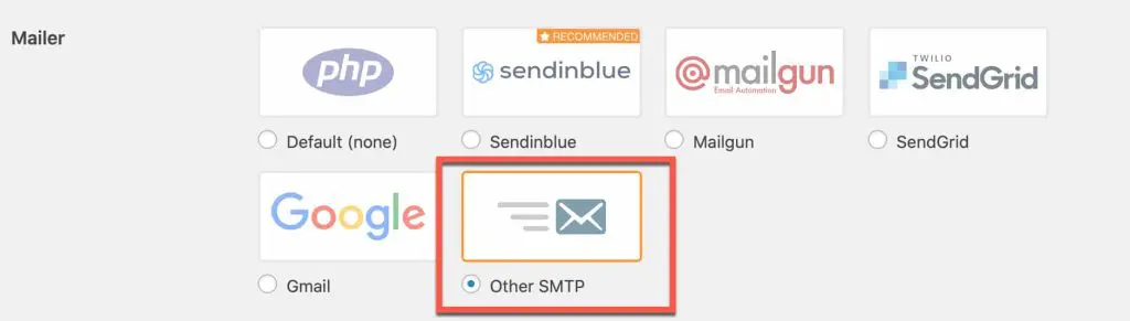 wordpress smtp mailer