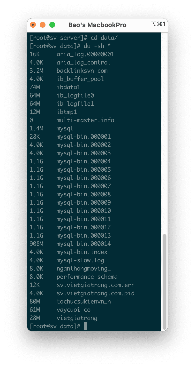 mysql-bin aaPanel