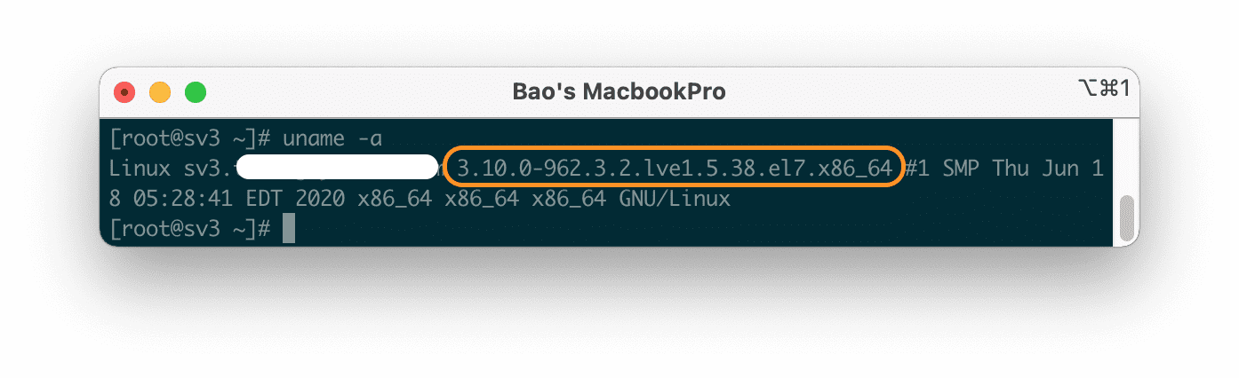 cài đặt CloudLinux OS từ CentOS 7 - LVE Kernel