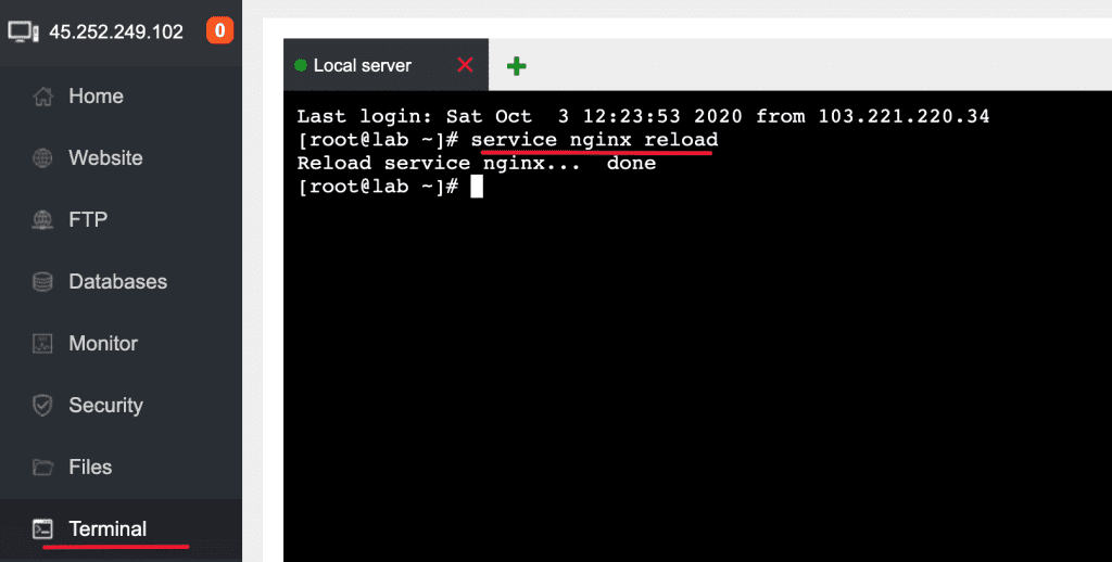 Configure NGINX FastCGI Cache WordPress on aaPanel 6.x