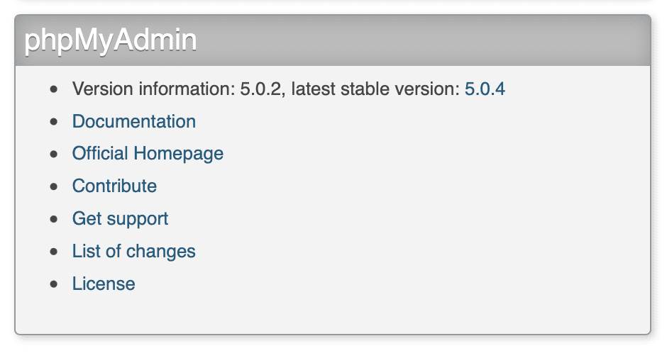 nâng cấp phpMyAdmin trên DirectAdmin