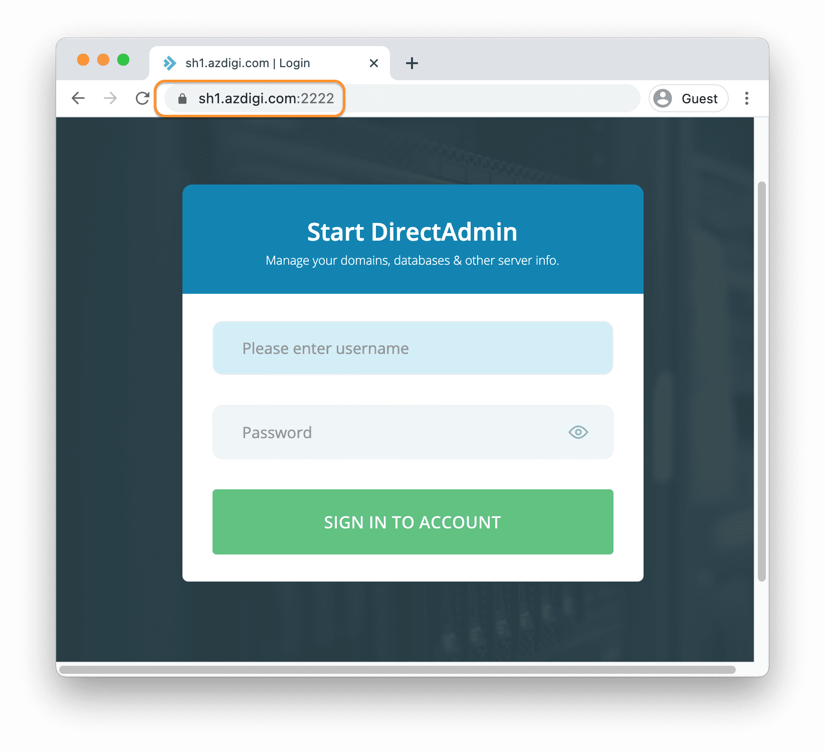 cài đặt SSL cho Hostname DirectAdmin - Installing an SSL certificate for your hostname using LetsEncrypt