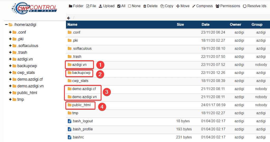 How to use File Manager on CentOS Web Panel