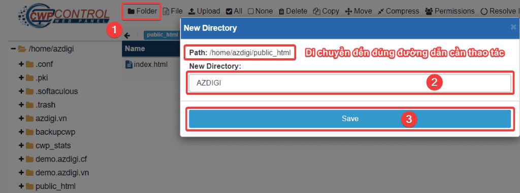 How to use File Manager on CentOS Web Panel