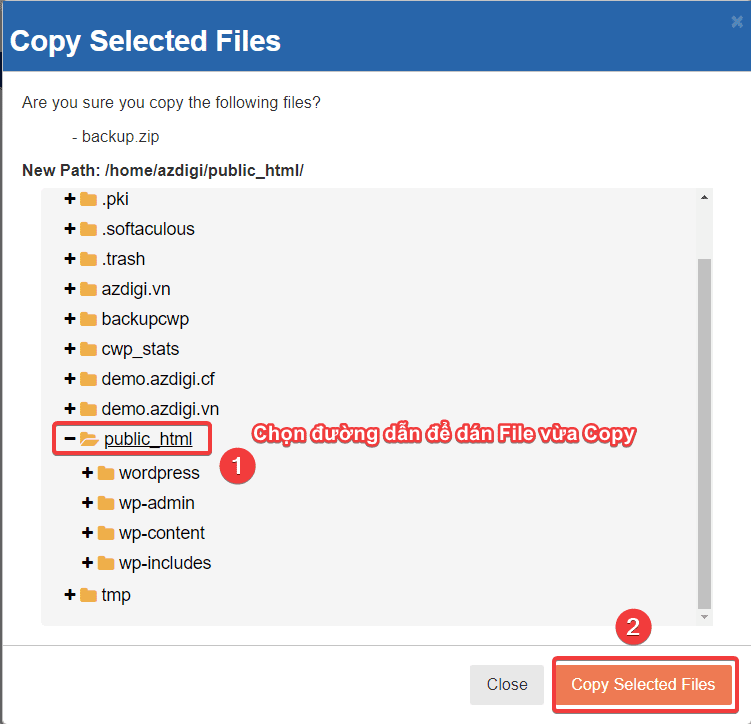 How to use File Manager on CentOS Web Panel