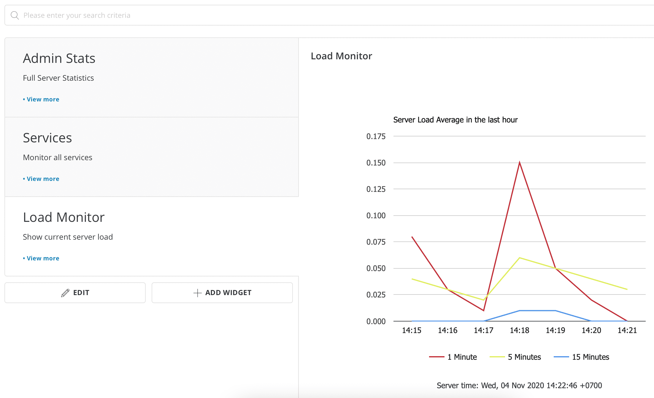 install Load Monitor into DirectAdmin