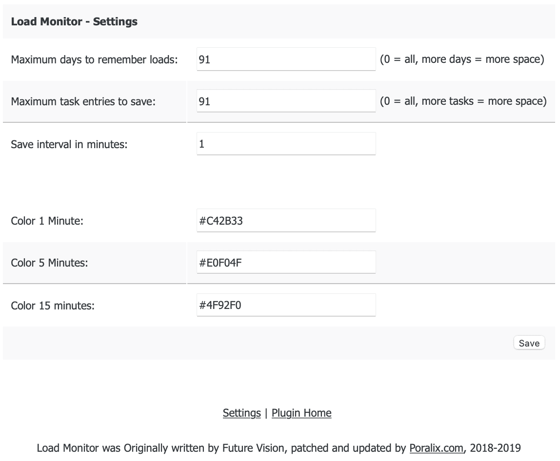 install Load Monitor into DirectAdmin