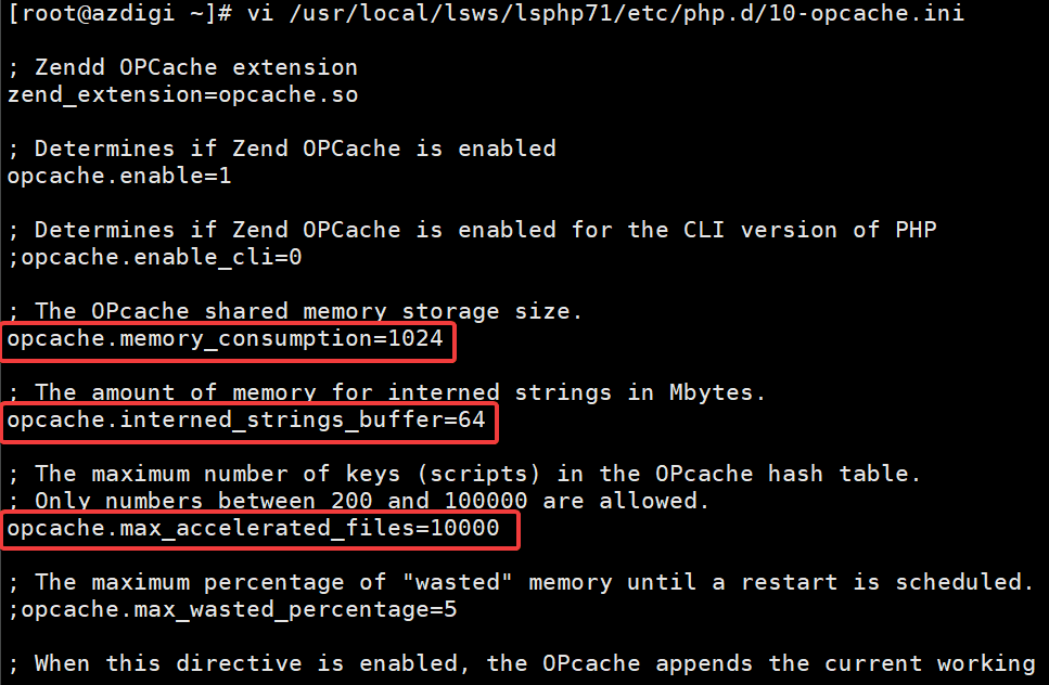 opcache edit2