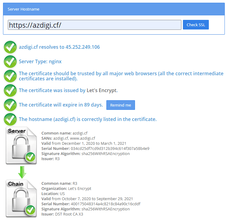 cài đặt SSL Let's Encrypt trên CloudPanel