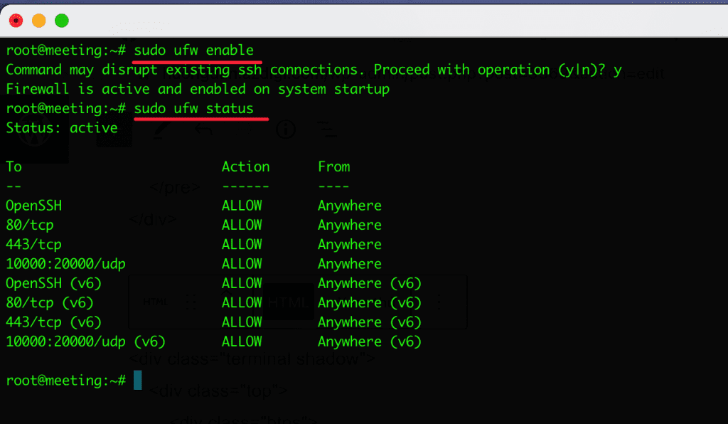 cài đặt cấu hình UFW trên Ubuntu Debian