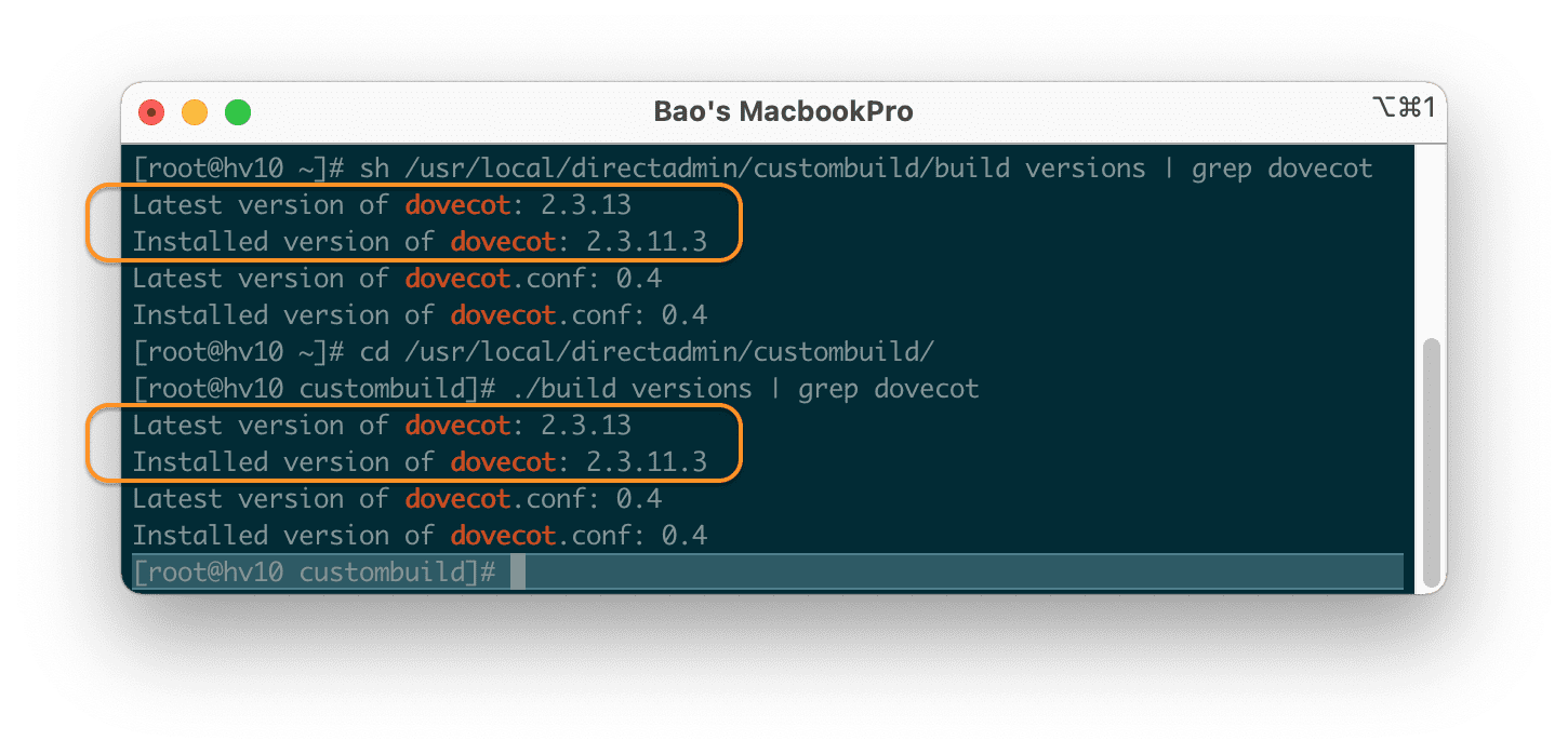 how-to-update-dovecot-on-directadmin