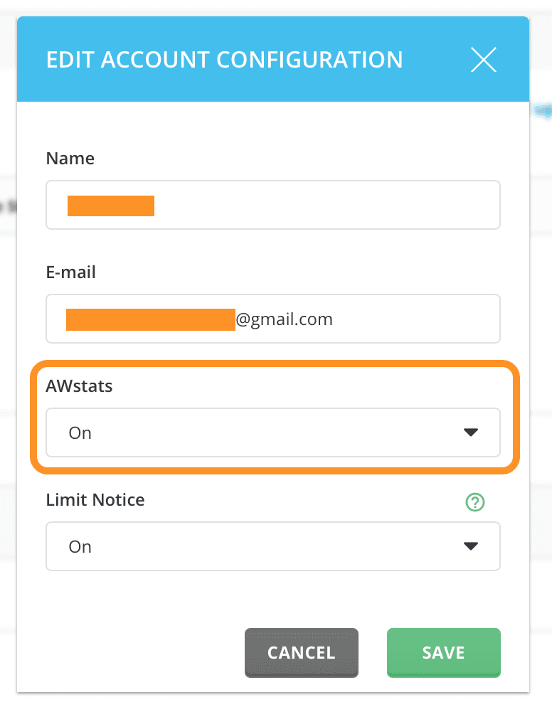 Enable AWStats on DirectAdmin