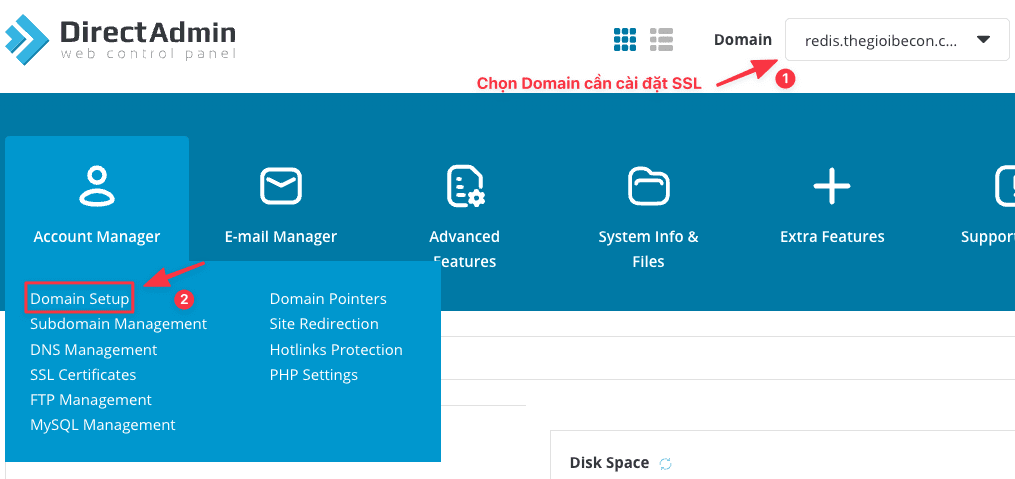 SSL is not enabled for this domain