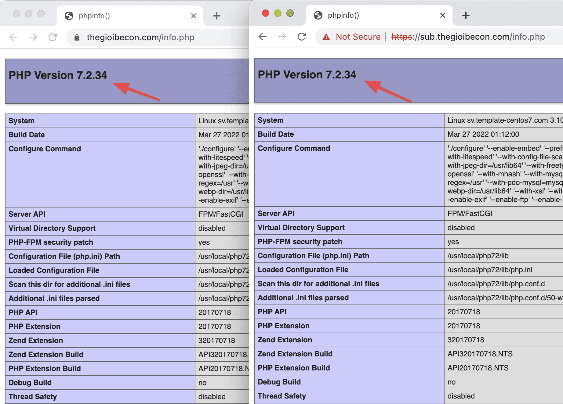 Change the PHP version for a Subdomain on DirectAdmin