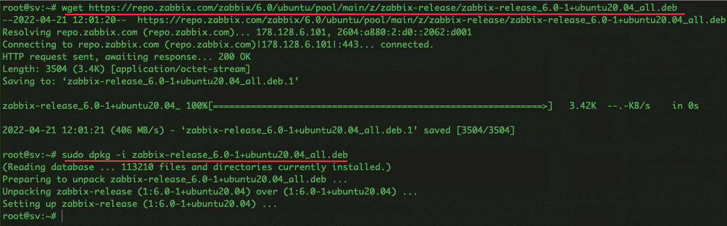 How to install Zabbix Agent on Ubuntu 20.04