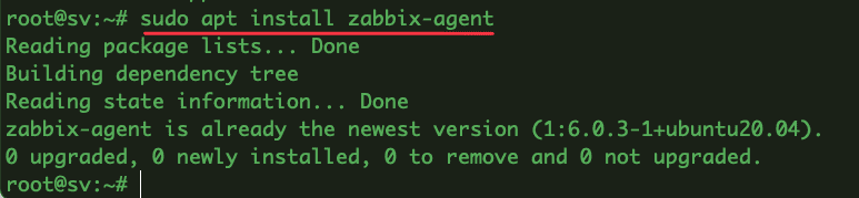 How to install Zabbix Agent on Ubuntu 20.04