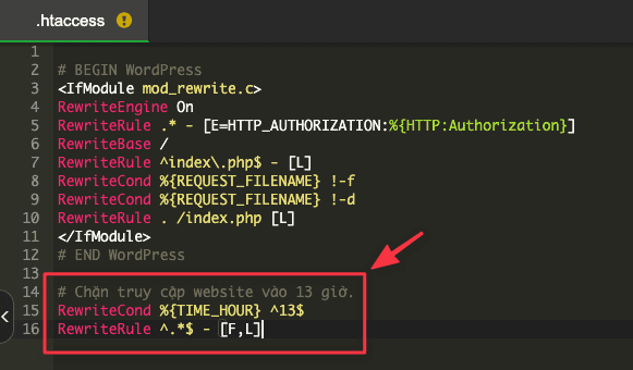 Block website access by specific date and time