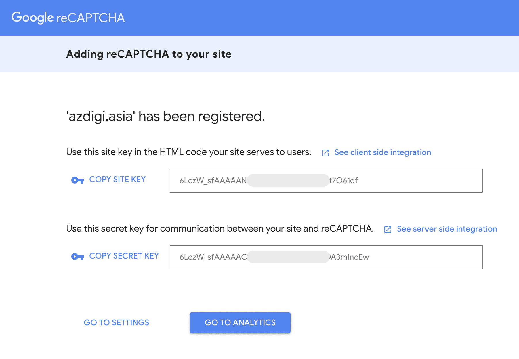 Cài đặt sử dụng reCAPTCHA trên WordPress.