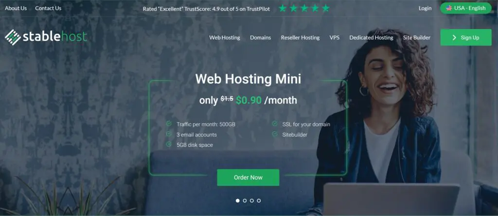 hosting giá rẻ tại Stable Host