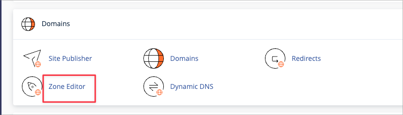 Hướng dẫn sửa DNS với tính năng Zone Editor trong cPanel