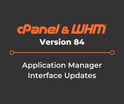 cPanel & WHM phiên bản 84
