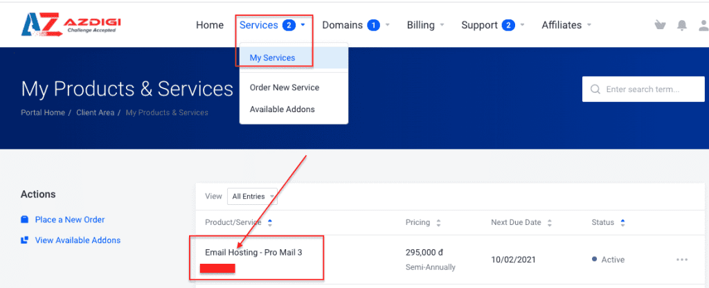 install SSL Mail Hosting 