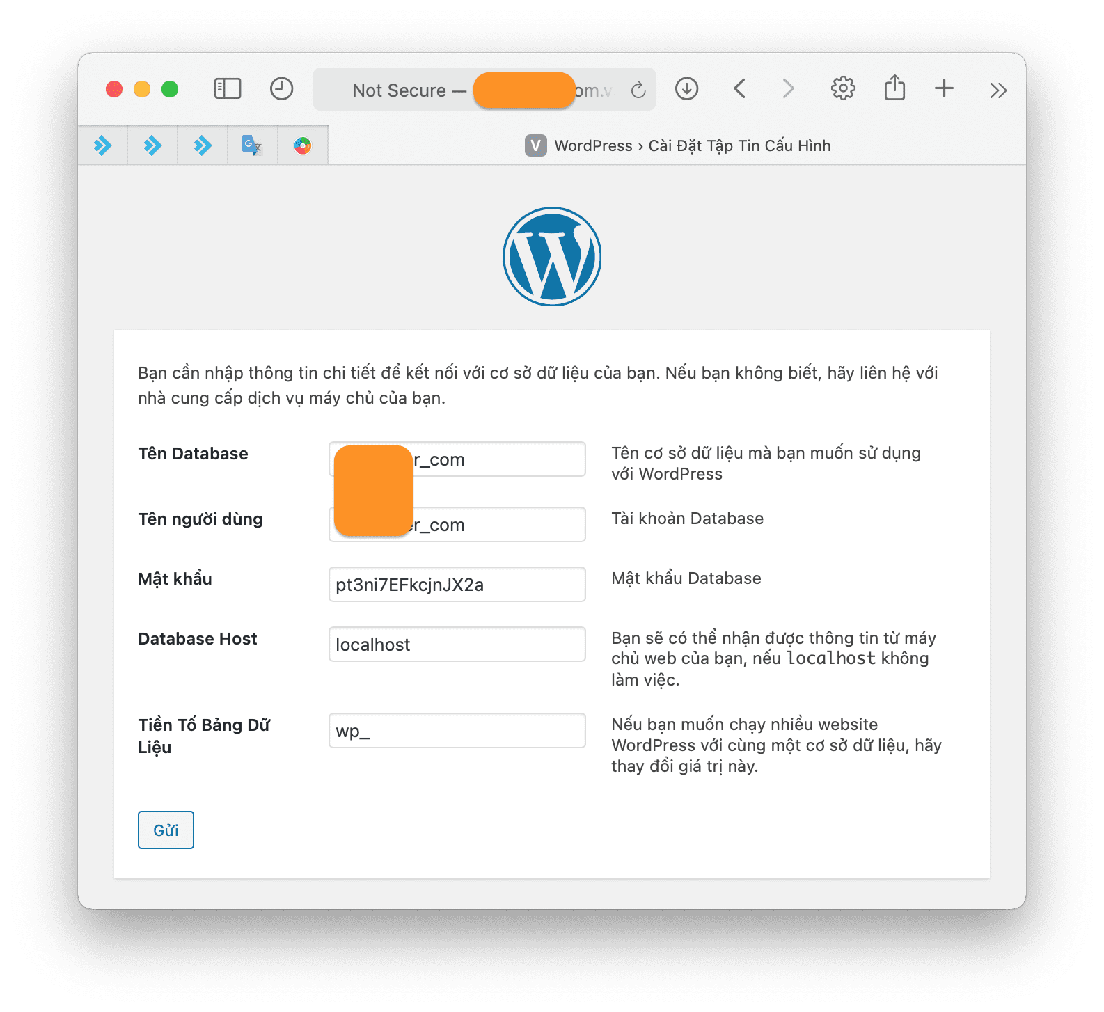 install wordpress on aapanel manual
