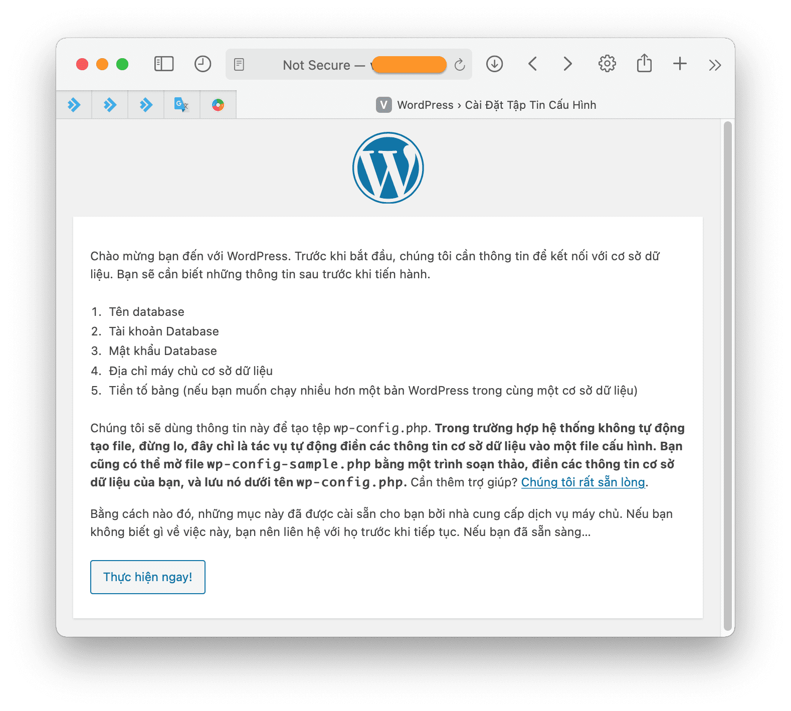 Cài đặt WordPress aaPanel - install wordpress to aapanel manual