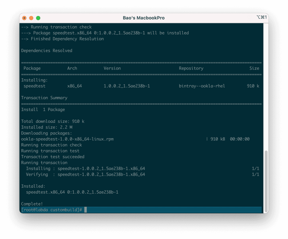 Test Network Speed With SpeedTest CLI On Linux With 3 Steps