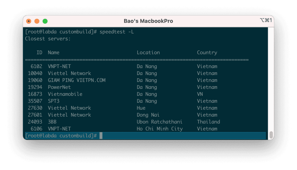 Test Network Speed With SpeedTest CLI On Linux With 3 Steps