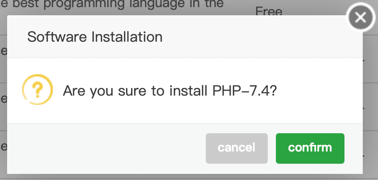 how to install multiple php aapanel