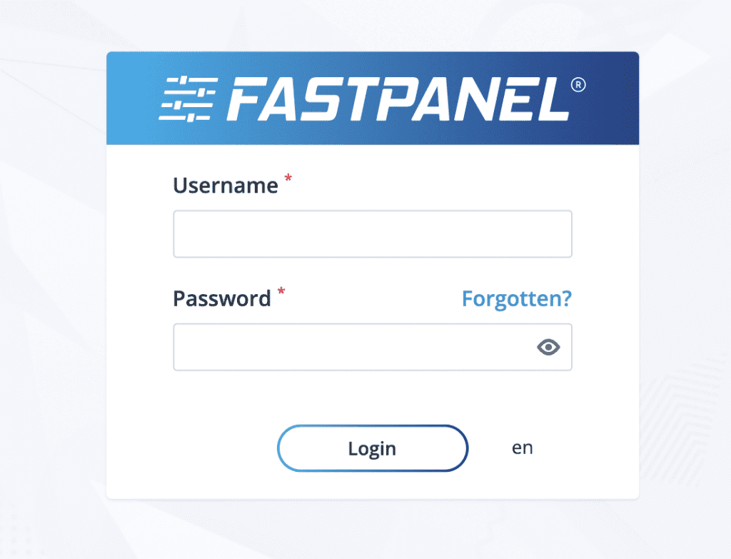 configure SSL on FASTPANEL