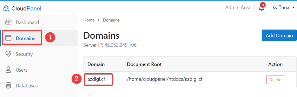 Set up Basic Authentication on CloudPanel