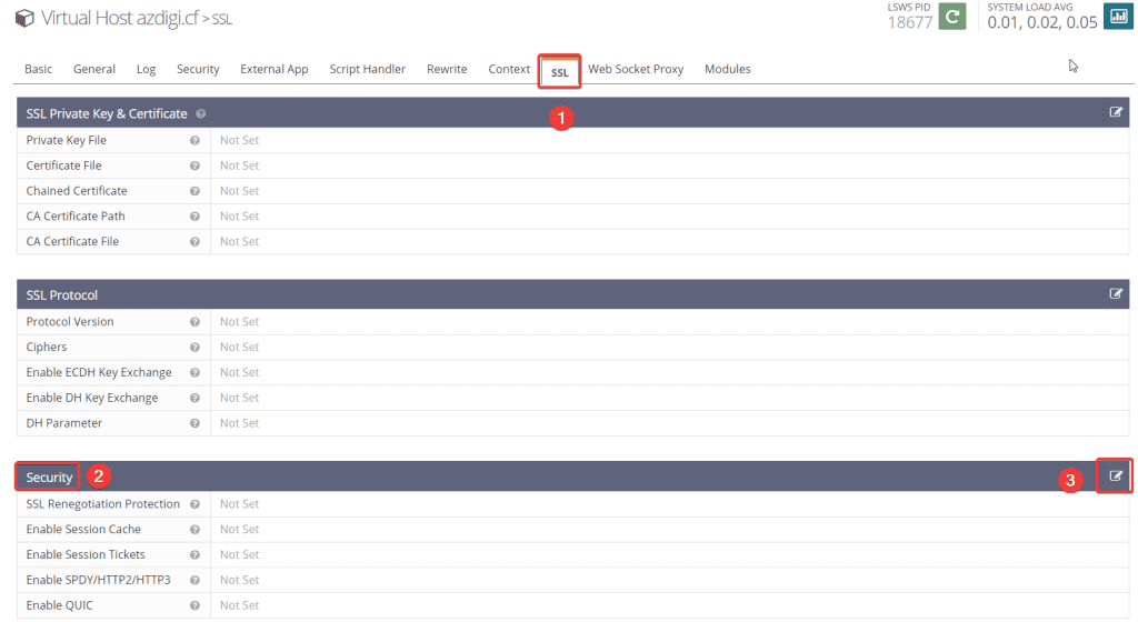 Enable QUIC (HTTP/3) on OpenLitespeed