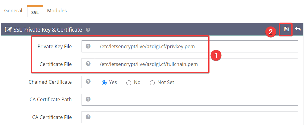 Cài đặt Let's Encrypt trên OpenLiteSpeed