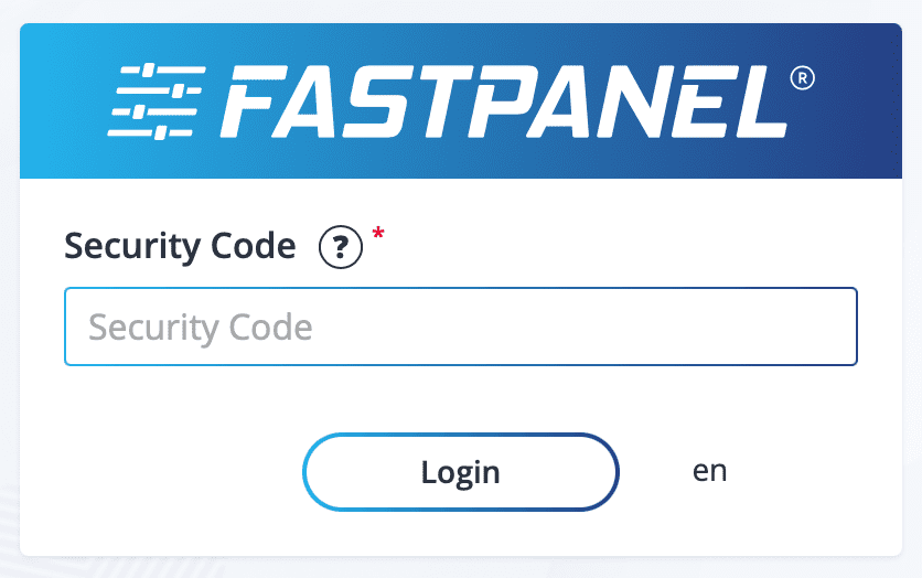 how-enable-two-factor-authentication-on-fastpanel