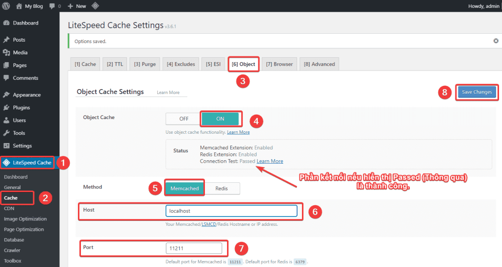 Install LSMemcached on OpenLiteSpeed