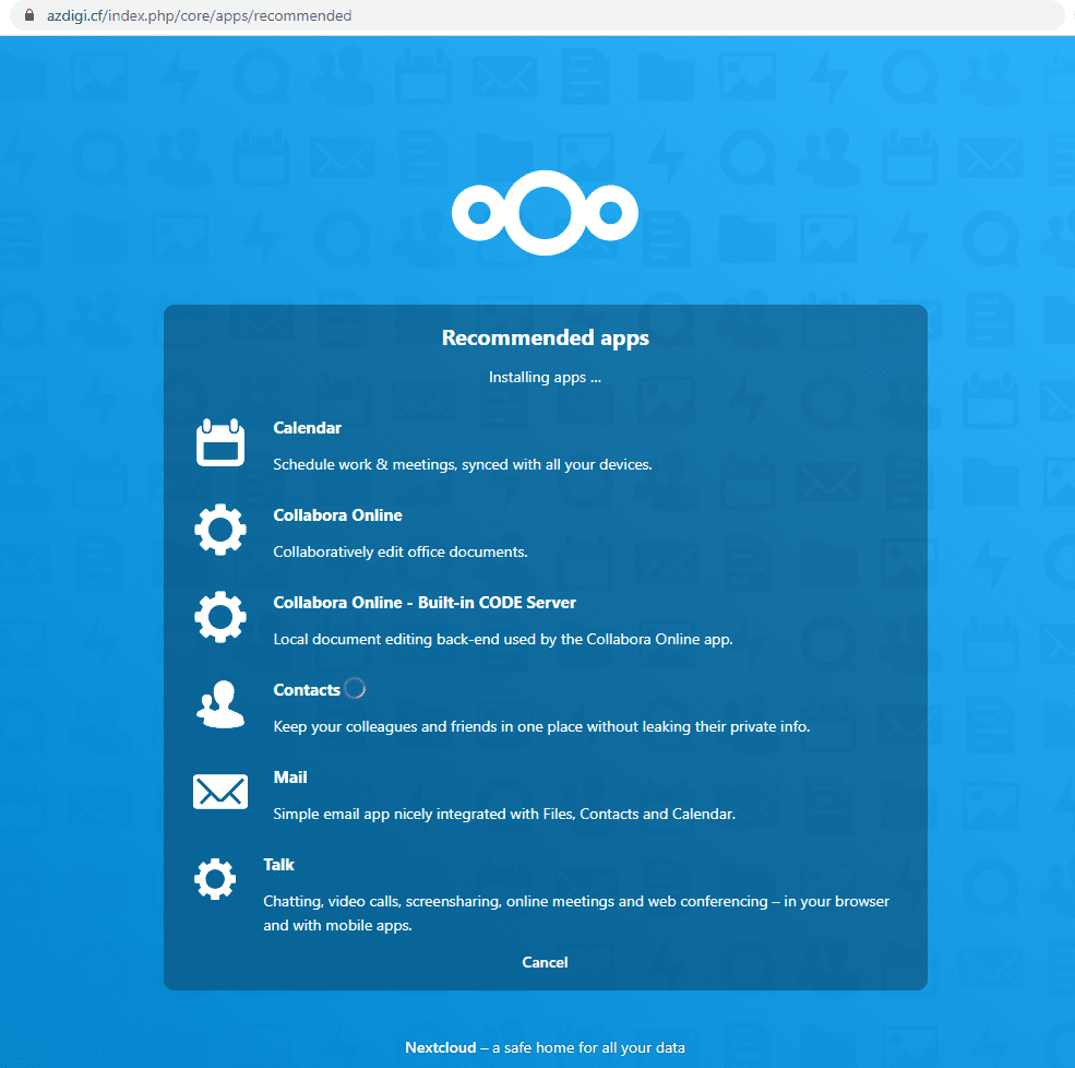 Install Nextcloud on CloudPanel