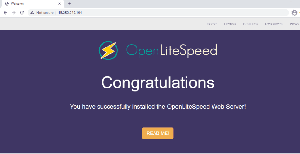 How to optimize OpenLiteSpeed WebAdmin GUI