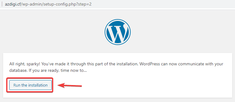 Install WordPress on Openlitespeed