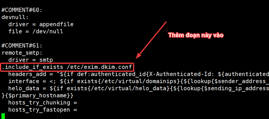 How to configure DKIM on DirectAdmin