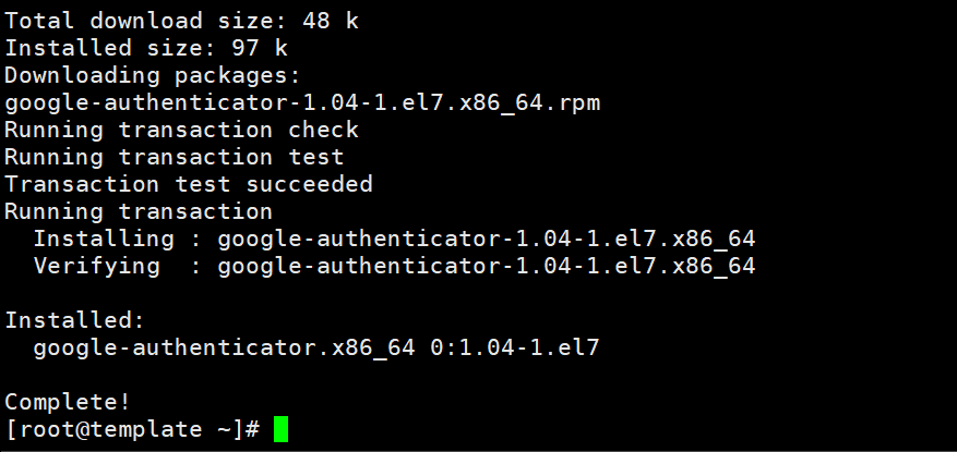 Configure Google Authenticator SSH on CentOS 7
