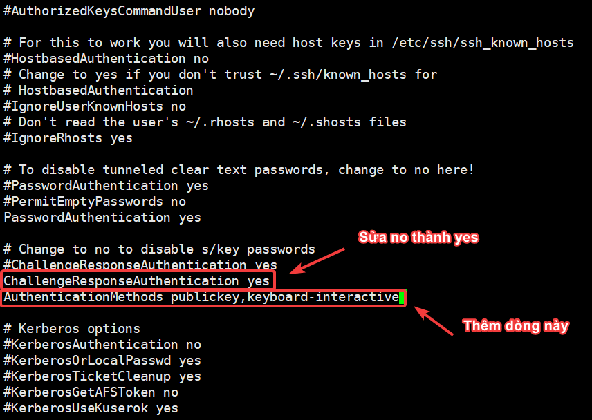 Configure Google Authenticator SSH on CentOS 7