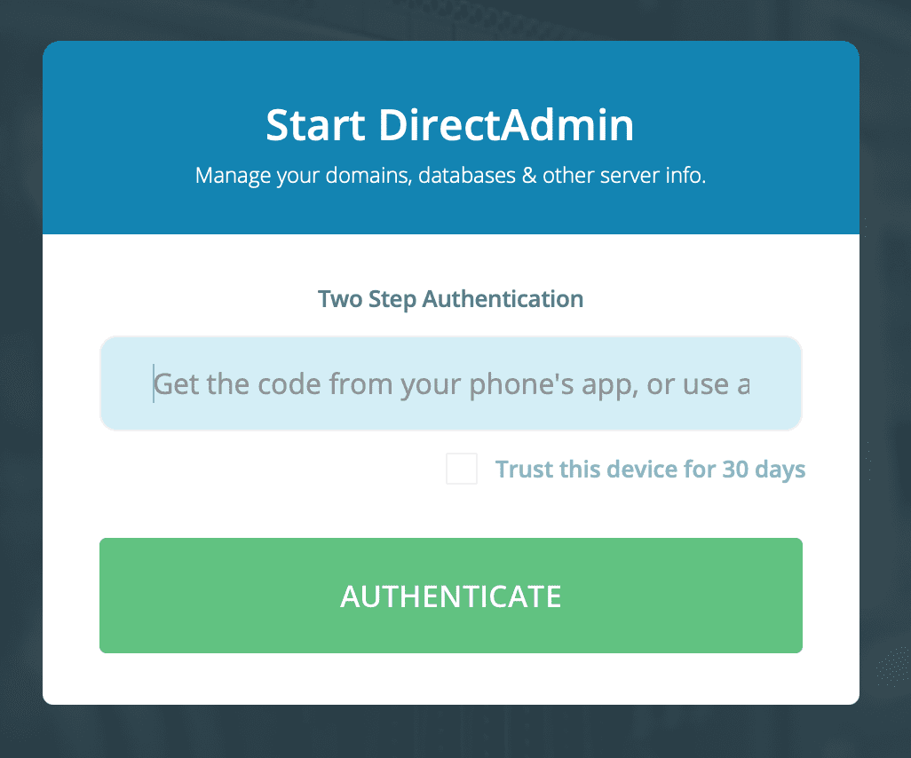 how-to-use-two-step-authentication-on-directadmin