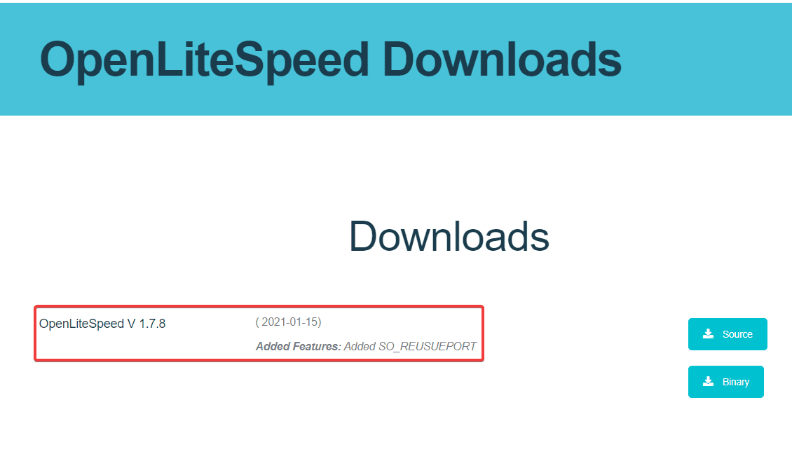 Upgrade the OpenLiteSpeed version on DirectAdmin