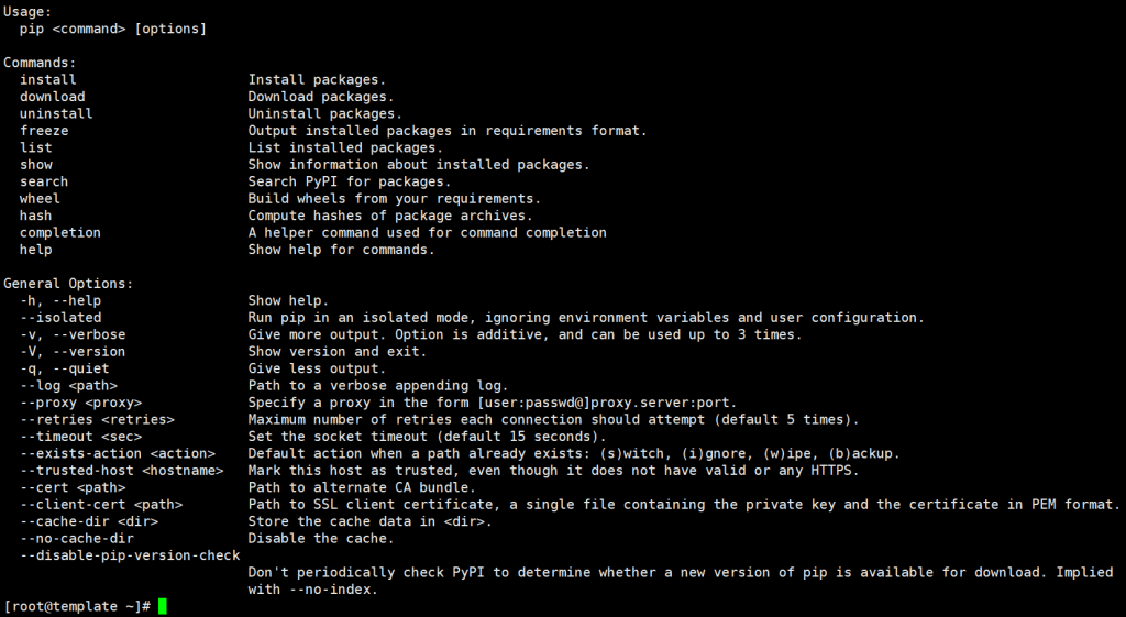 Hướng dẫn cài đặt PIP trên Centos 7