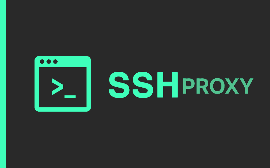 configure SSH Proxy