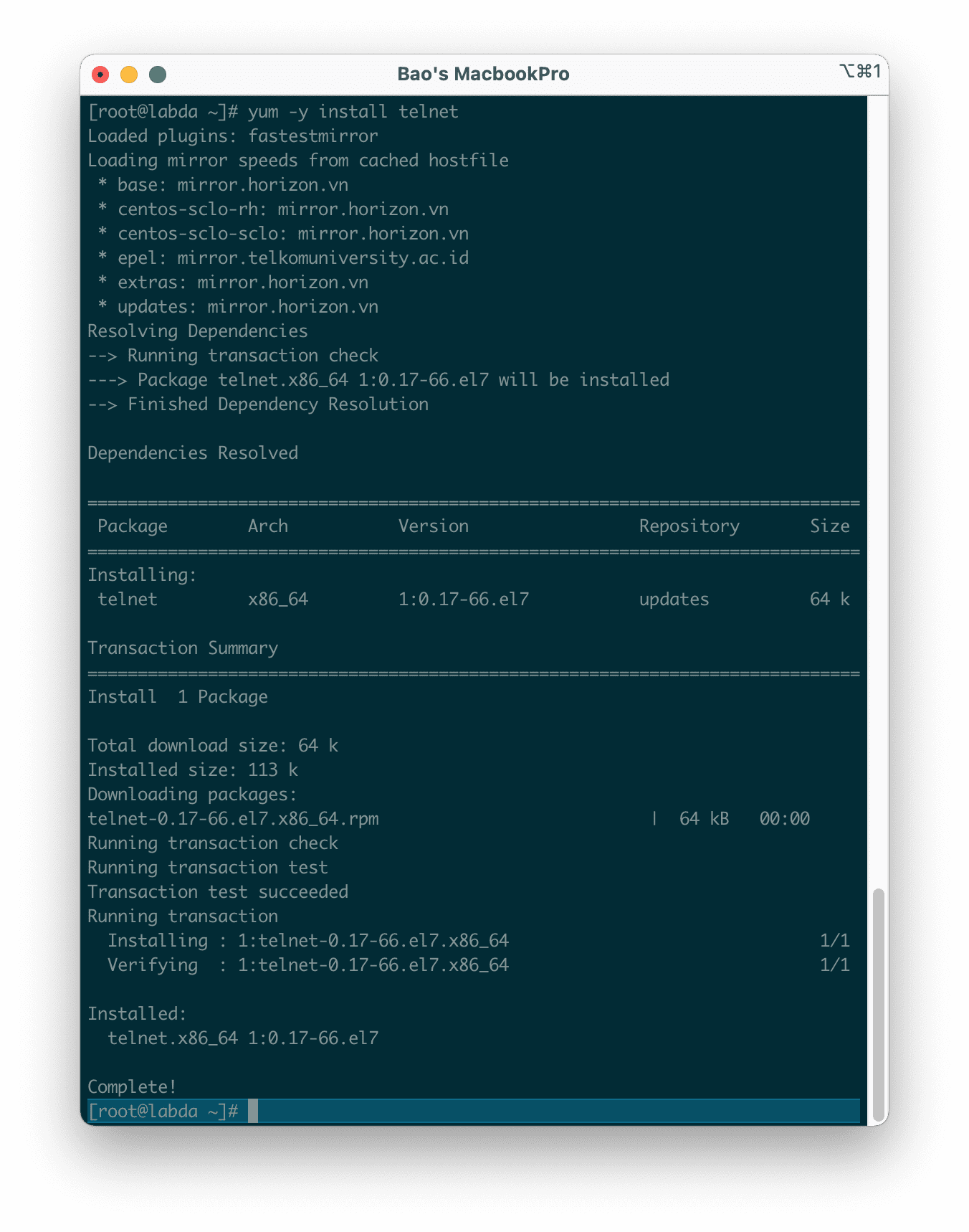 fix-telnet-command-not-found-on-centos-rhel