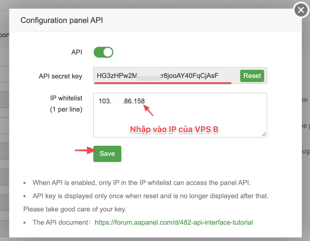 Hướng dẫn Migrate dữ liệu trên AAPANEL