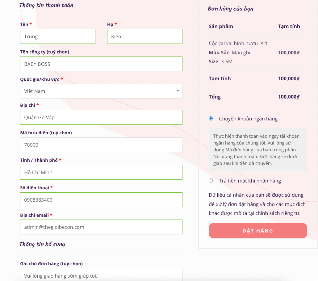 Notifying Woocommerce orders via Telegram.